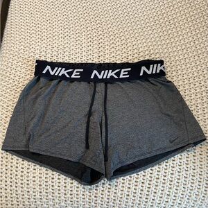 Nike Women's Gray Athletic Shorts